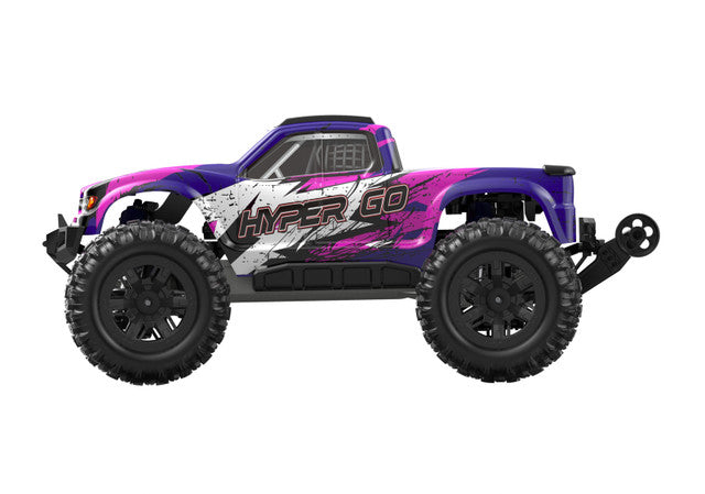 MJX Hyper Go 1/16 RTR RC Monster Truck with GPS - Brushed