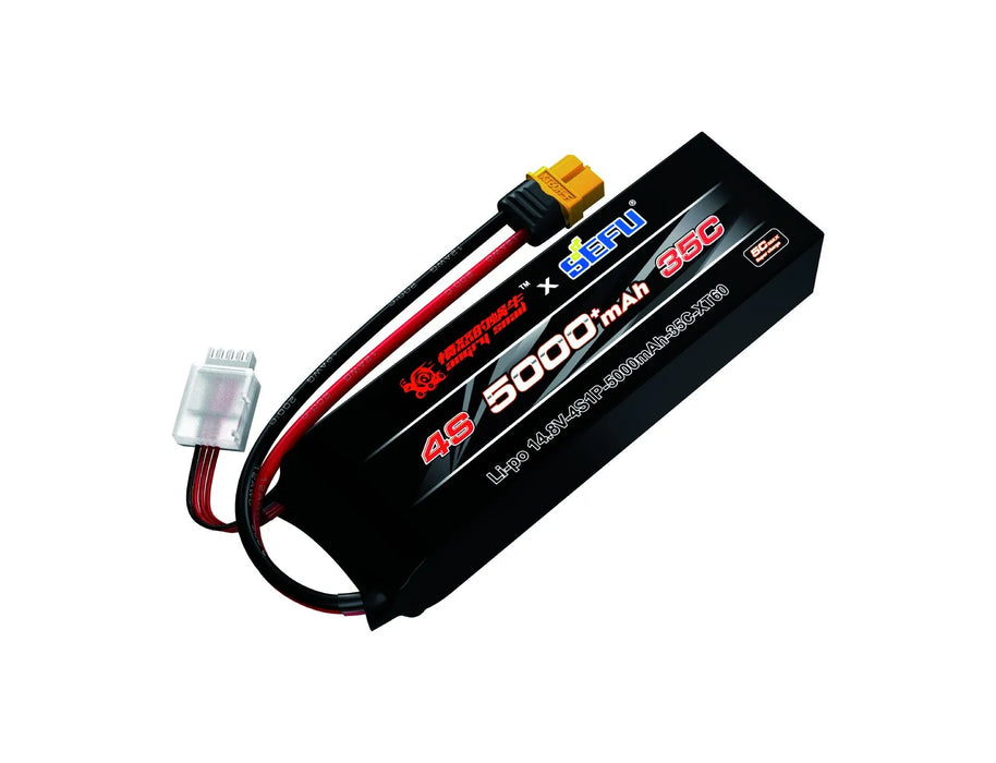 MJX 4S 14.8V 5000mAh Angry Snail LiPo Battery - MJXS-B4S50P