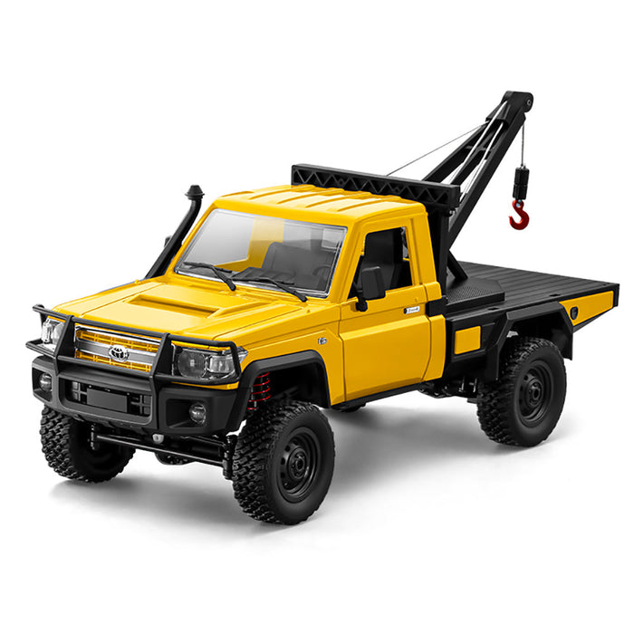 Landcruiser LC79 1:12 scale 4WD Pickup Tuck with Crane RTR Crawler - MN82T