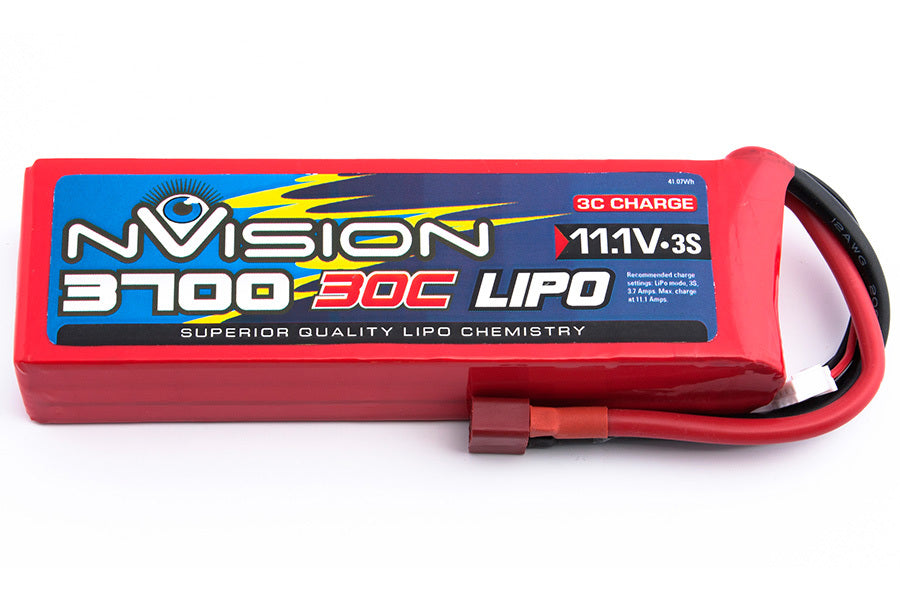 NVision LiPo 3s 11.1V 3700 30C - NVO1813