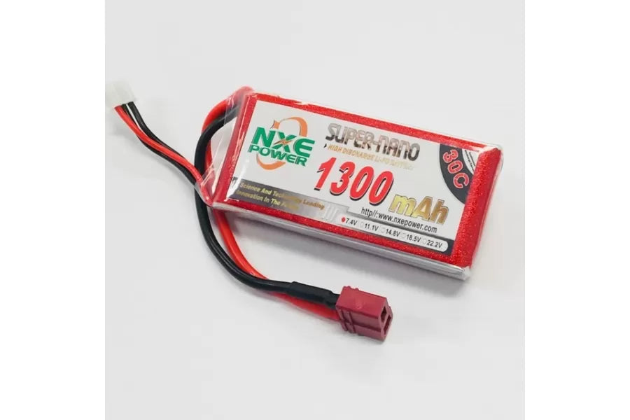 NXE 1300mah 3S 11.1v 30c Softcase - Deans