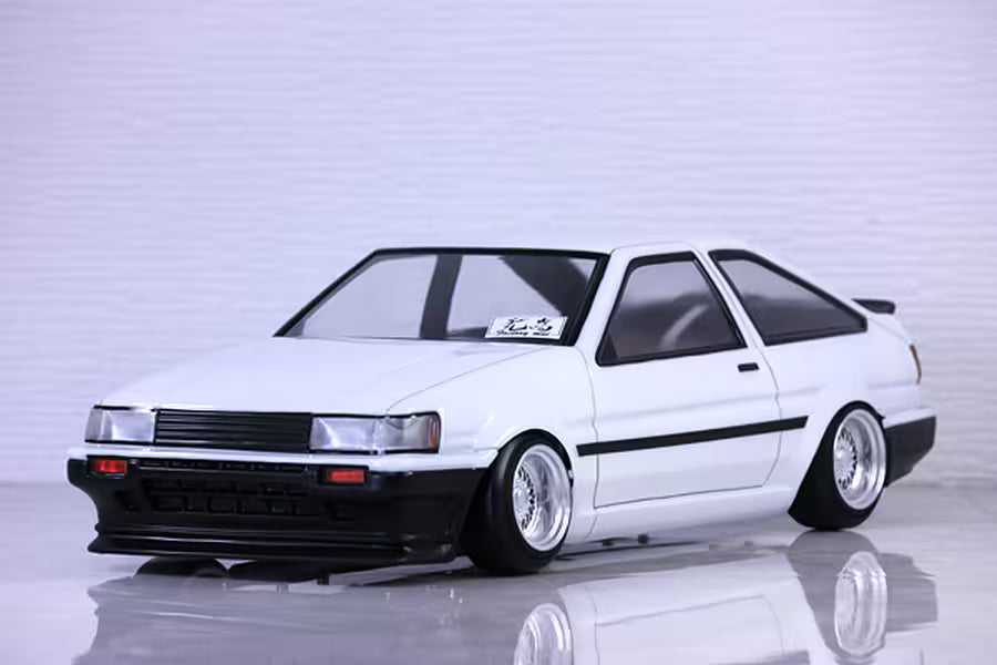 Pandora AE86 Corolla Levin 3DR 1/10 RC Drift Body Shell Set Clear PAB-3177