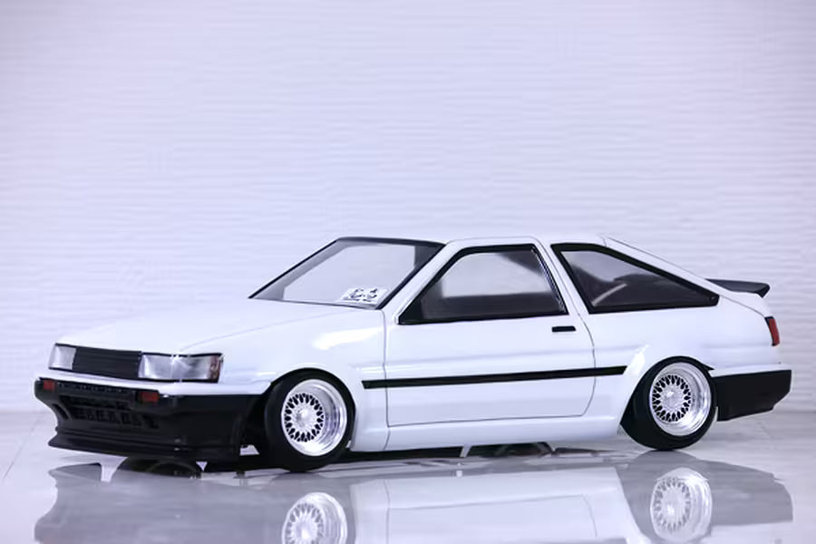 Pandora AE86 Corolla Levin 3DR 1/10 RC Drift Body Shell Set Clear PAB-3177