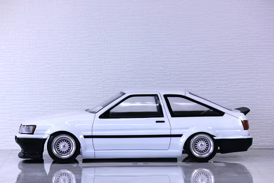 Pandora AE86 Corolla Levin 3DR 1/10 RC Drift Body Shell Set Clear PAB-3177