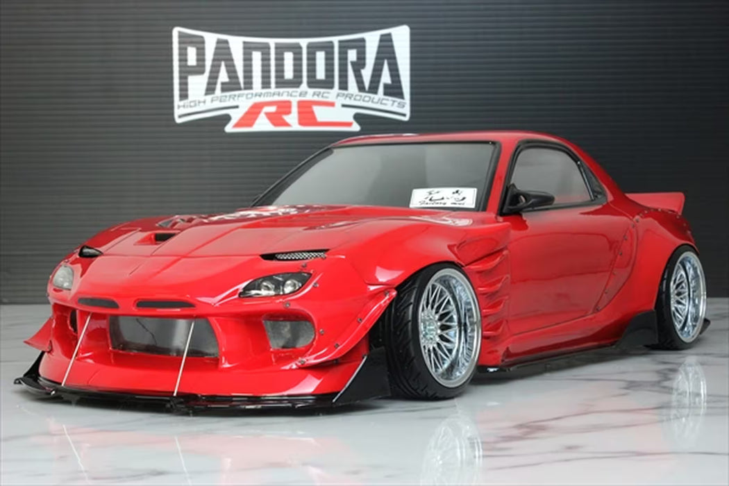 Pandora RC 1/10 Mazda RX-7 FD3S/BN Sports Unpainted Body Shell- PAB-3198