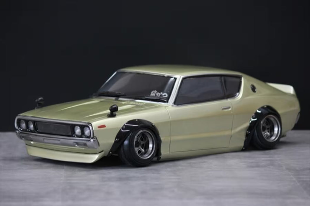 Pandora RC 1/10 Nissan Skyline 2000GT-R (KPGC110 Custom) Unpainted Body Shell - Clear - PAB-3211