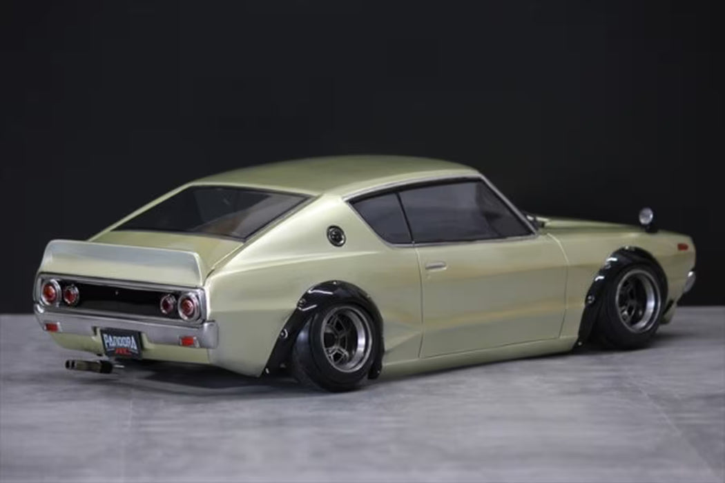 Pandora RC 1/10 Nissan Skyline 2000GT-R (KPGC110 Custom) Unpainted Body Shell - Clear - PAB-3211