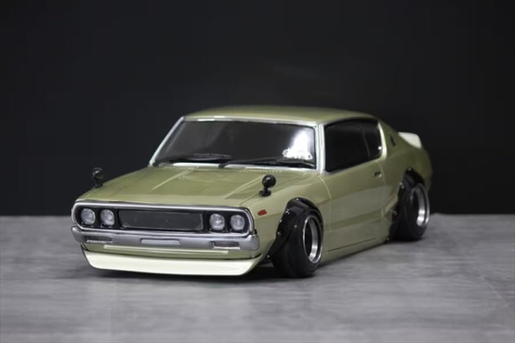 Pandora RC 1/10 Nissan Skyline 2000GT-R (KPGC110 Custom) Unpainted Body Shell - Clear - PAB-3211