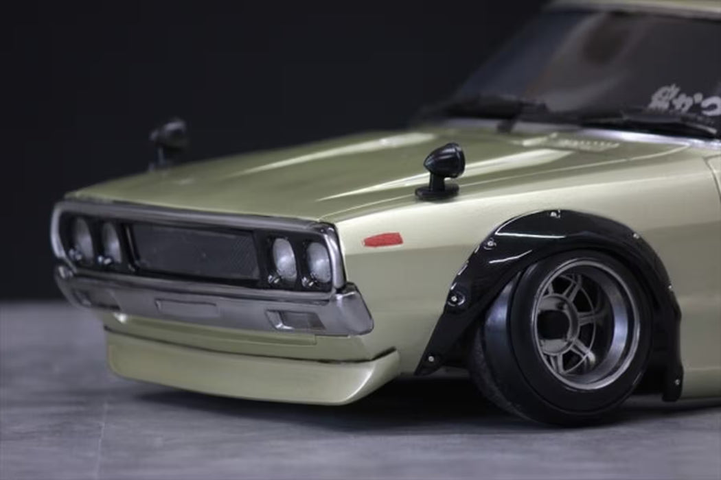 Pandora RC 1/10 Nissan Skyline 2000GT-R (KPGC110 Custom) Unpainted Body Shell - Clear - PAB-3211