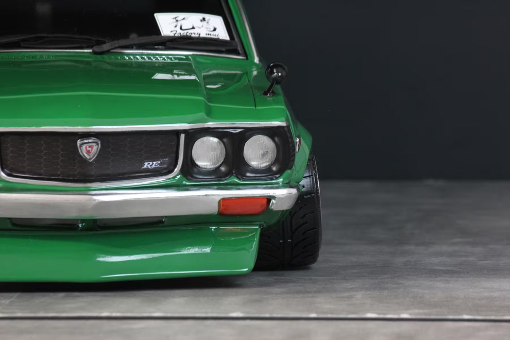 Pan - dora 1/10 Mazda RX-3 Savanna Sports Wagon Unpainted Body Shell - Clear- PAB-3219