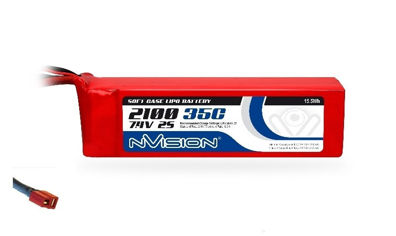 NVision LiPo 2s 7.4V 2100 35C - NVO1832