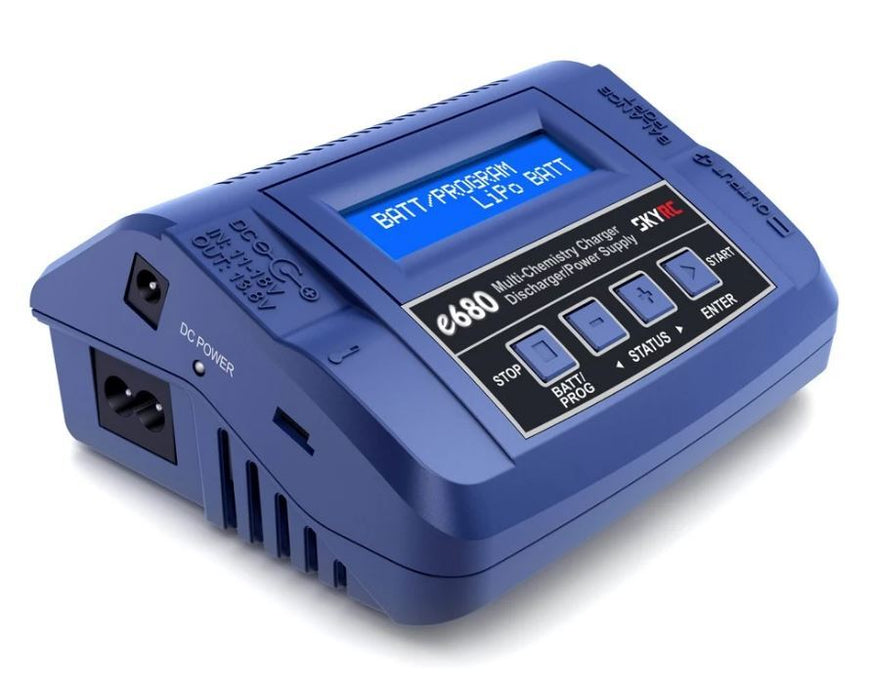SKYRC e680 Chargeur multifonction de modélisme 8 A Li-polymère, LiFePO, Li-ion, LiHV SKYRC e680 Chargeur multifonction de modélisme 8 A Li-polymère, LiFePO, Li-ion, LiHV
