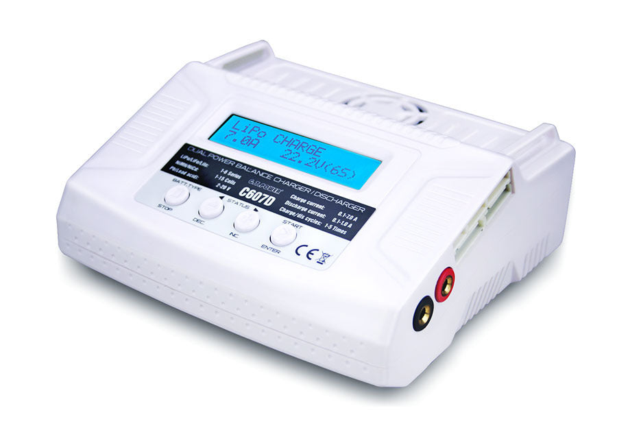 G.T. Power 80W Multi-Chemistry Intelligent Battery Charger - C-607D