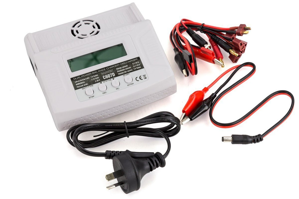 G.T. Power 80W Multi-Chemistry Intelligent Battery Charger - C-607D