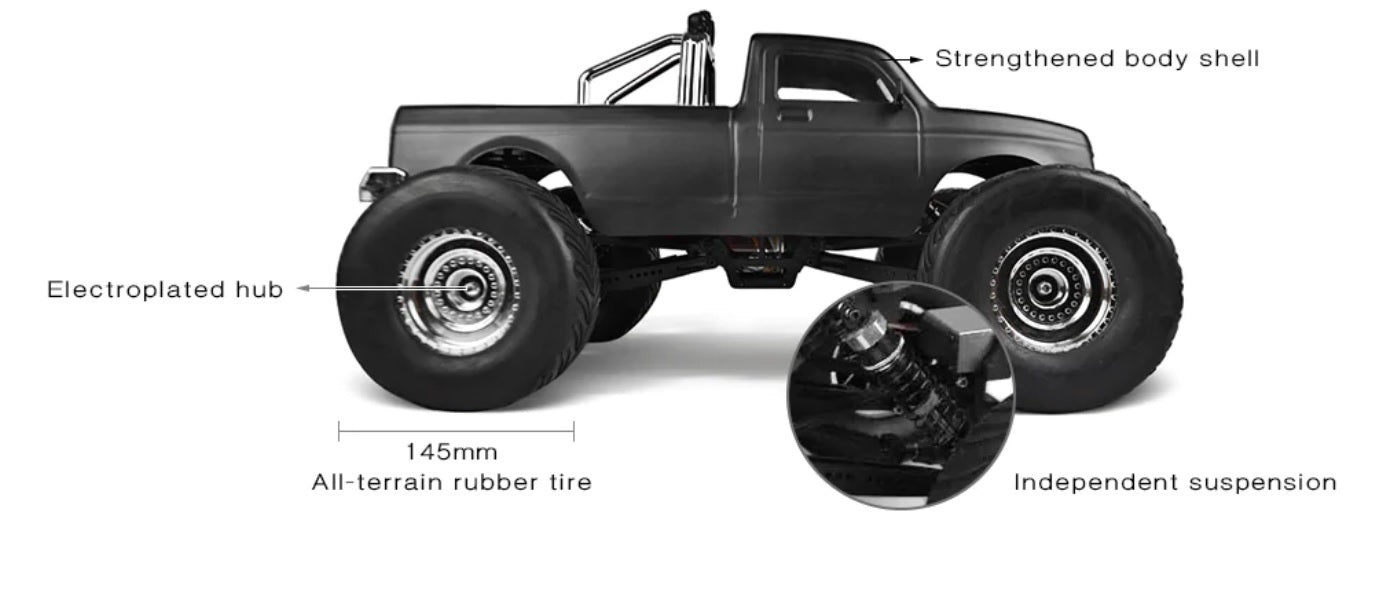 VRX RiverHobby 4WD RTR 1/10 BF-4 Rock Crawler