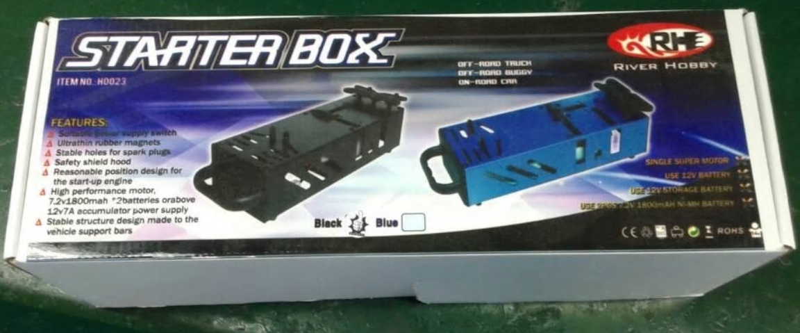 River Hobby  Nitro RC Car Starter box