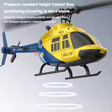 RC ERA Bell 206 2.4GHz 4 Channel 1:42 Scale Flybarless RC Helicopter with Altitude Hold