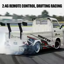 WPL Suzuki Carry D14S 1/10 Scale with Wide Body Kit Brushless 4WD RC Drift Kei Truck - RTR