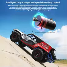 MJX 1/8 Ford Bronco R 4WD 3S Brushless RC Crawler (Battery/charger included) - MJX-H8P-DC