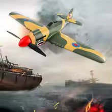 XK P40 Warhawk RC Fighter Aircraft 400mm Wingspan 4CH with 6-Axis Gyro