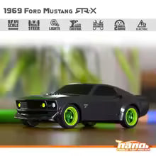HPI Nano-TTR Vaughn Gittin Jr. 1969 Ford Mustang RC Car Electric RWD 1/64 Scale RTR-X - HPI-160980