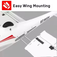 Volantex RC  ASW28 - 2600 Wing span 4 Channel RC Glider - PNP 759-1