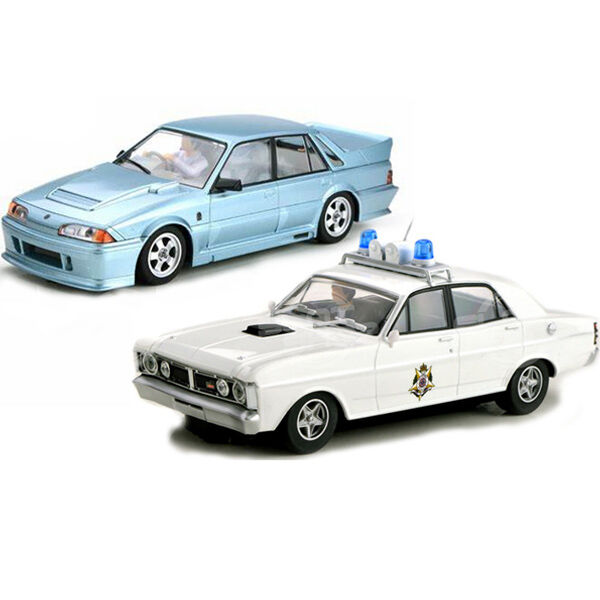 Scalextric Australian Highway Patrol Slot Car Set - C1453SF