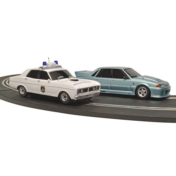Scalextric Australian Highway Patrol Slot Car Set - C1453SF