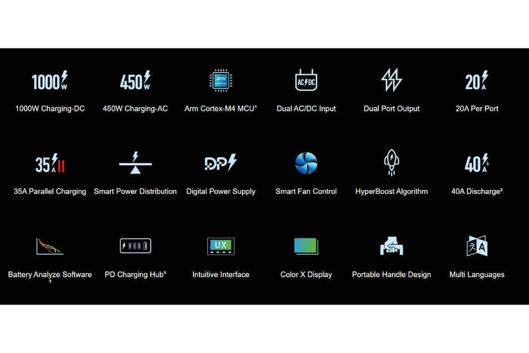 SkyRC T1000 Maestro Dual Port Smart Charger - SK-100182-04