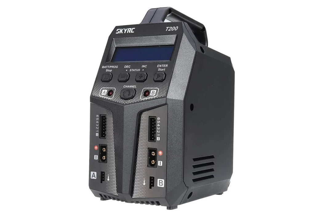 Sky RC T200 AC/DC 12A Dual Output Multi Chemistry Balance Charger -SK-100155-01