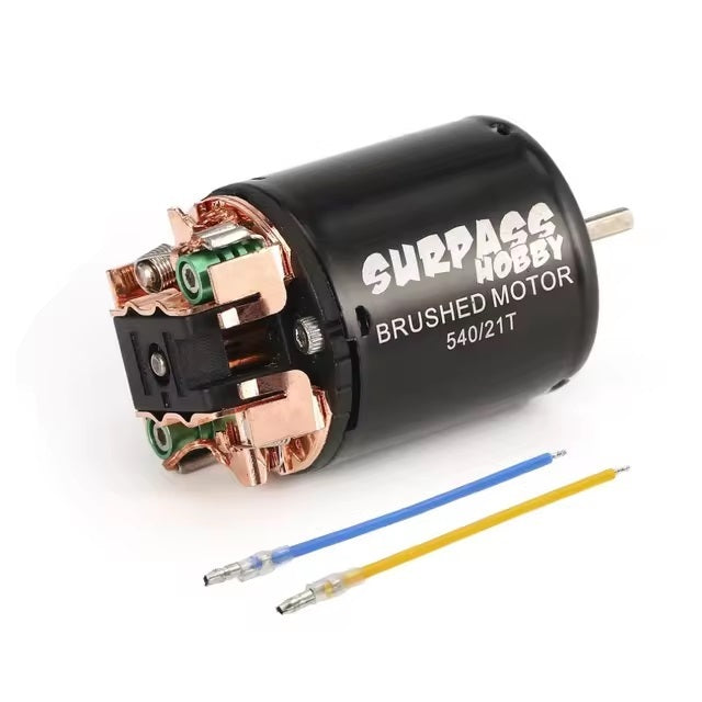 Surpass 540 Size 21 Turn Brushed Motor - SP-054000-20