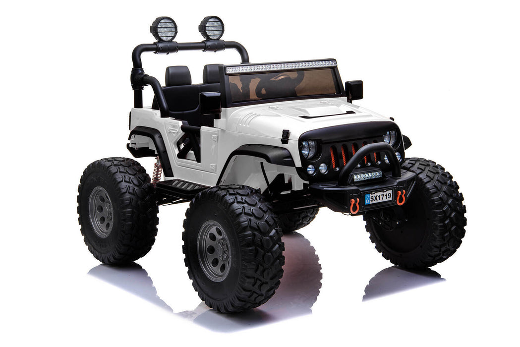 HOLLICY SX1719 OFF-ROAD ELECTRIC 4WD RIDE-ON JEEP WITH EVA WHEELS