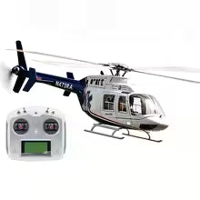 FLYWING  Flywing Bell 407 GPS/ATT 4-Blade RC Smart Helicopter w/ACE GPS Stabilization System- RTF