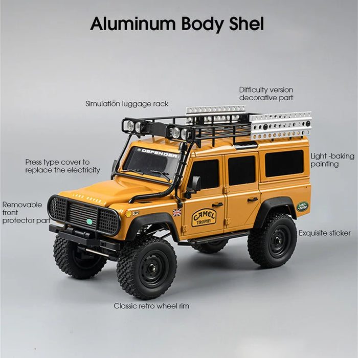 MN Model Land Rover RC Rock Crawler Electric 4WD 1/18 Scale - RTR (MN-111C )