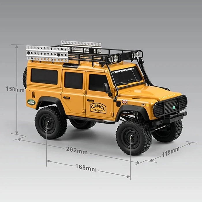 MN Model Land Rover RC Rock Crawler Electric 4WD 1/18 Scale - RTR (MN-111C )