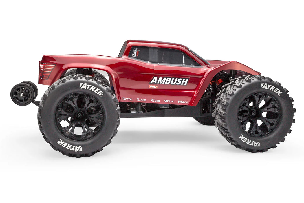 Atrek Ambush Pro RC Monster Truck Electric Brushless 2WD 1/10 Scale RTR