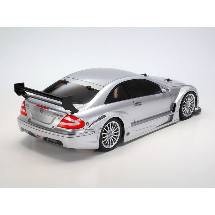 Tamiya 2002 Mercedes-Benz CLK AMG 1/10 Scale RC 4WD Touring Car - Silver Racing Homologation Version 4 with Pre-Painted Body - 4793 60A