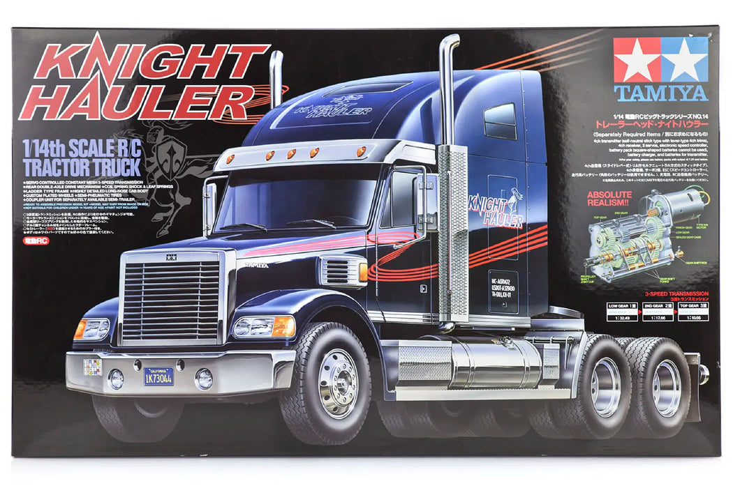 Tamiya Knight Hauler RC Truck Electric 2WD 1/14 Scale Kit - 56314
