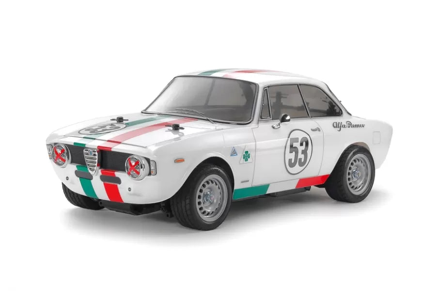 Tamiya Alfa Romeo Giulia Sprint GTA Club Racer MB-01 Chassis RC Car Kit 58732