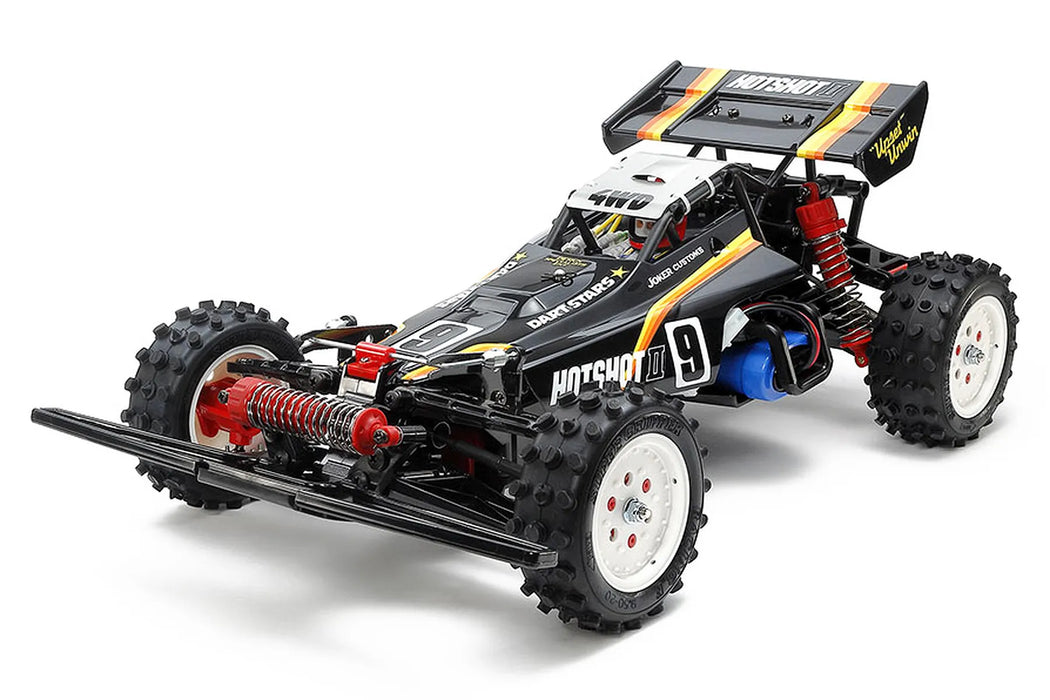 Tamiya RC 1/10 Hotshot II 2024 Electric 4WD Buggy 1/10 Scale Kit w/ESC - 58737-60A