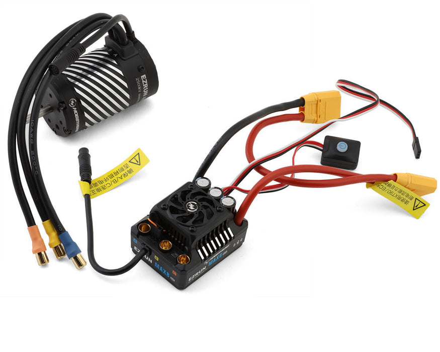 Hobbywing EzRun Max8 G2S 160A ESC and 4268SD 2500kV G2R Brushless Sensored Motor Combo - HW 38010606