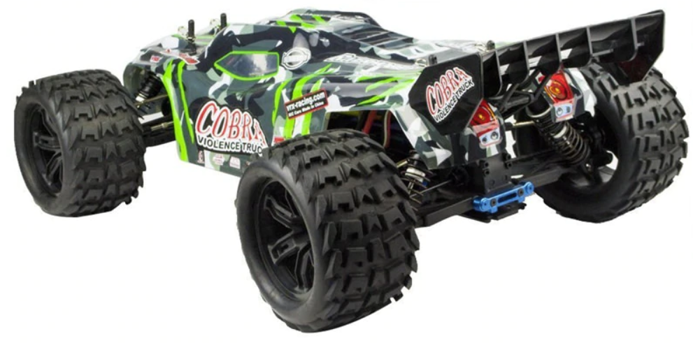 VRX Cobra 1:8 Scale 4WD Off Road Brushless RC Monster Truck/Truggy - RTR