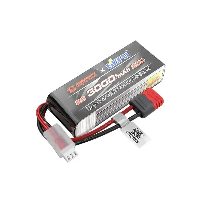 MJX B2S30 2S 7.4V 3000mAh 25C LiPo Battery Deans Plug