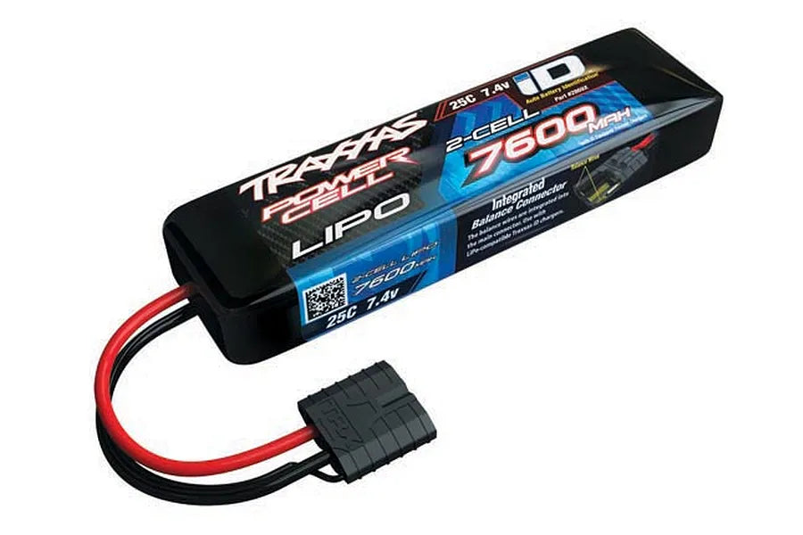 Traxxas Power Cell 7.4v 7600Mah 25C iD LiPo Battery - 2869x
