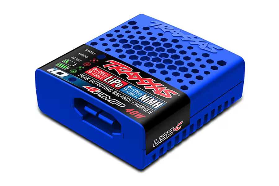 Traxxas 4-Amp USB-C Multi-Chemistry iD Charger - 2985