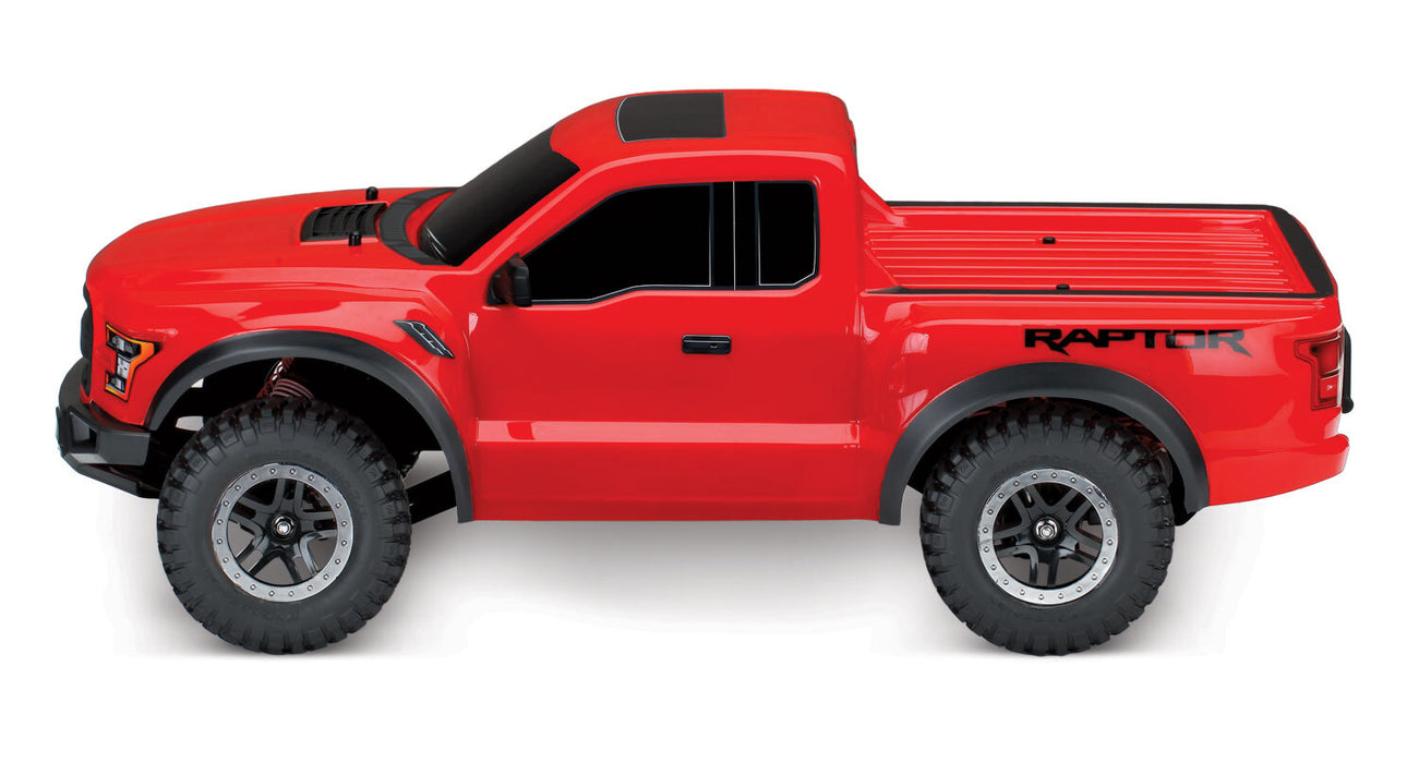TRAXXAS 1/10 2017 F-150 FORD RAPTOR 2WD BRUSHED ELECTRIC TRUCK RTR (RED)