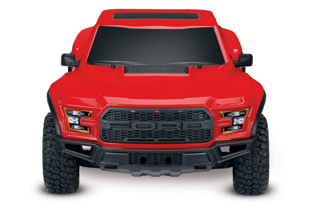 TRAXXAS 1/10 2017 F-150 FORD RAPTOR 2WD BRUSHED ELECTRIC TRUCK RTR (RED)