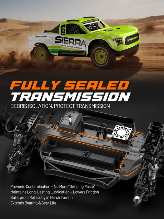 UDI 1/12 2.4GHz 4WD Short Course Truck (Top Tier Brushless Version) - UDI-UD1203PRO Green