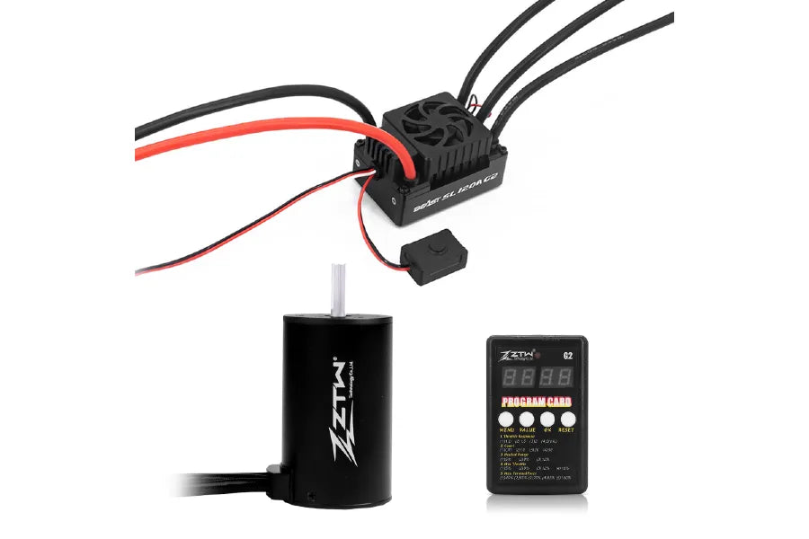 ZTW Beast G2 SL SCT 120A ESC & 3660 4200Kv Brushless Motor Combo - 1112061