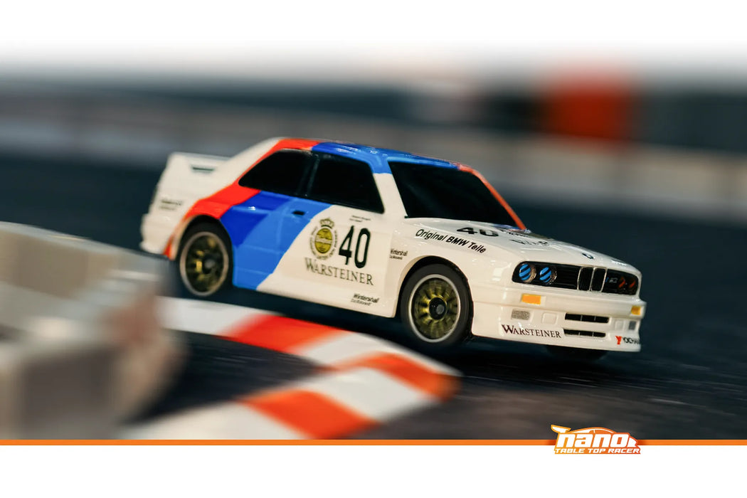 HPI Nano-TTR 1987 BMW M3 Warsteiner WTC RC Car Electric RWD 1/64 Scale RTR